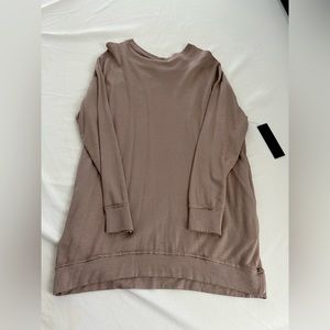 Oversized shirt dress